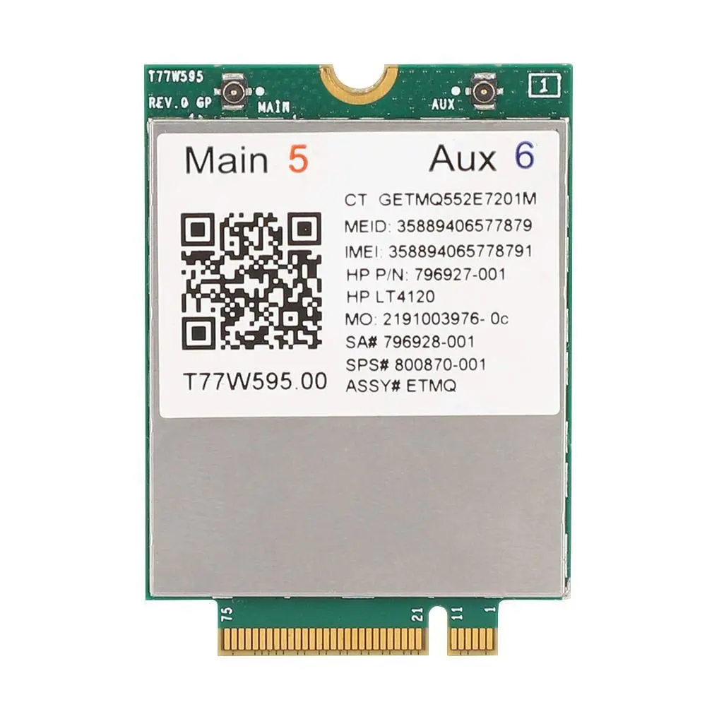 ASHATA 4G LTE Card Module T77W595 | 4G Network Card for Probook/EliteBook 820/840/850 G2 G3 - view 6