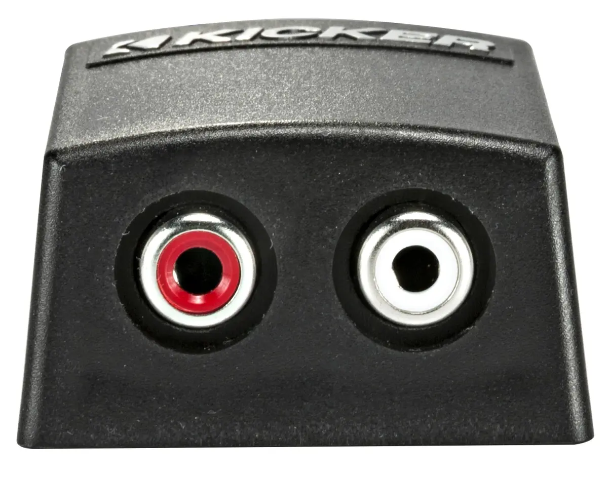 Kicker 46KISLOC2 Stereo Line-Out Converter with Remote Turn-On Output | 55W Input, 8V Output, Flat Frequency Response - view 6