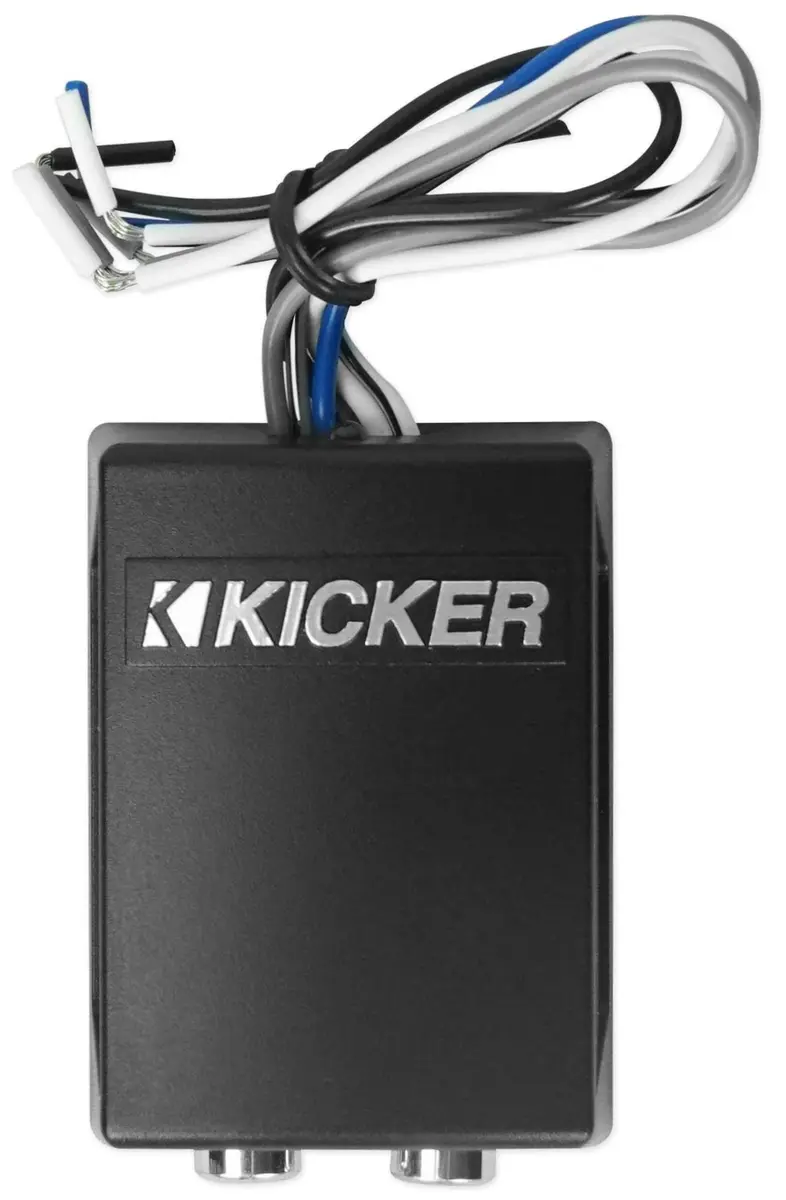 Kicker 46KISLOC2 Stereo Line-Out Converter with Remote Turn-On Output | 55W Input, 8V Output, Flat Frequency Response - view 2