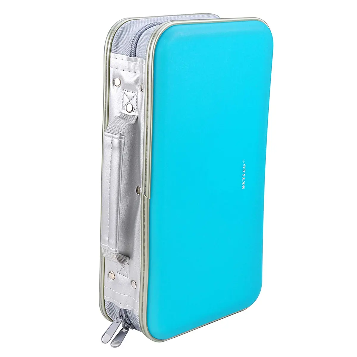 Wismart CD DVD Wallet 96 Capacity Skyblue | Heavy Duty Hard Shell Organizer (70-120 chars) - main product image
