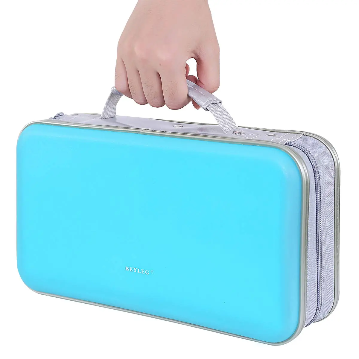 Wismart CD DVD Wallet 96 Capacity Skyblue | Heavy Duty Hard Shell Organizer (70-120 chars) - view 3