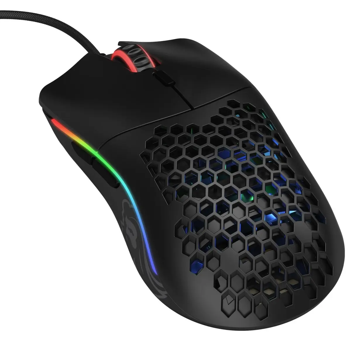 Glorious Model O- (Minus) Compact Wired Gaming Mouse 58g | Pixart 3360 Sensor, 6 Buttons, Ambidextrous - main product image