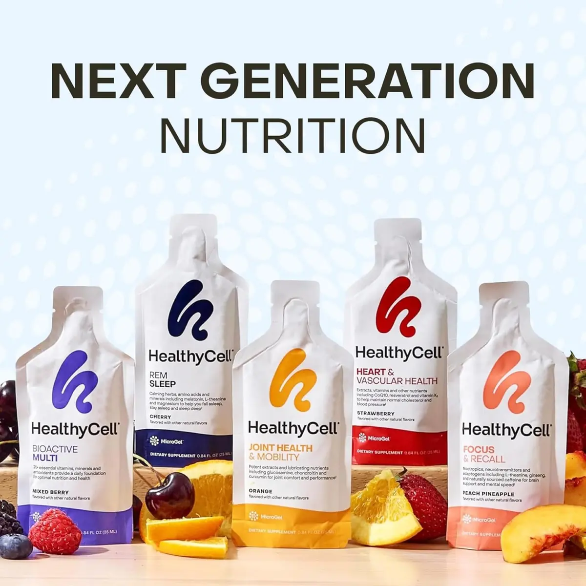 HealthyCell Vegan Daily Multivitamin with Iron & Omega-3 Liquid Supplement | Complete Plant-Based Nutrition for Overall Vitality - view 7
