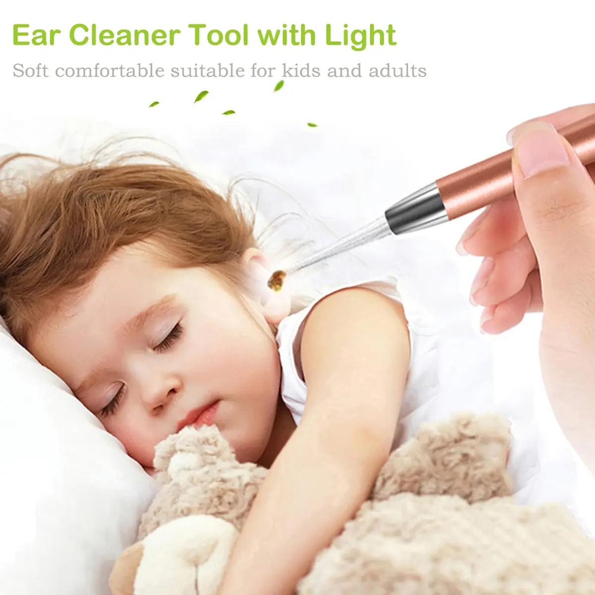 SENLMLER 4 Pack Ear Pick with Light | Safe Ear Wax Removal Kit for Kids & Adults - view 7