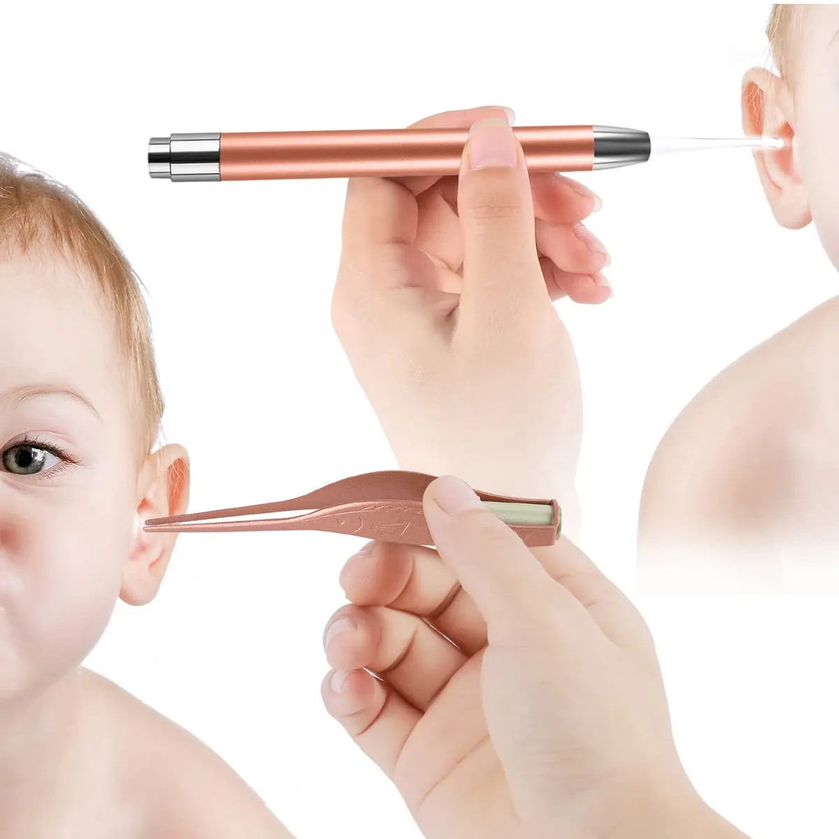 SENLMLER 4 Pack Ear Pick with Light | Safe Ear Wax Removal Kit for Kids & Adults - view 9