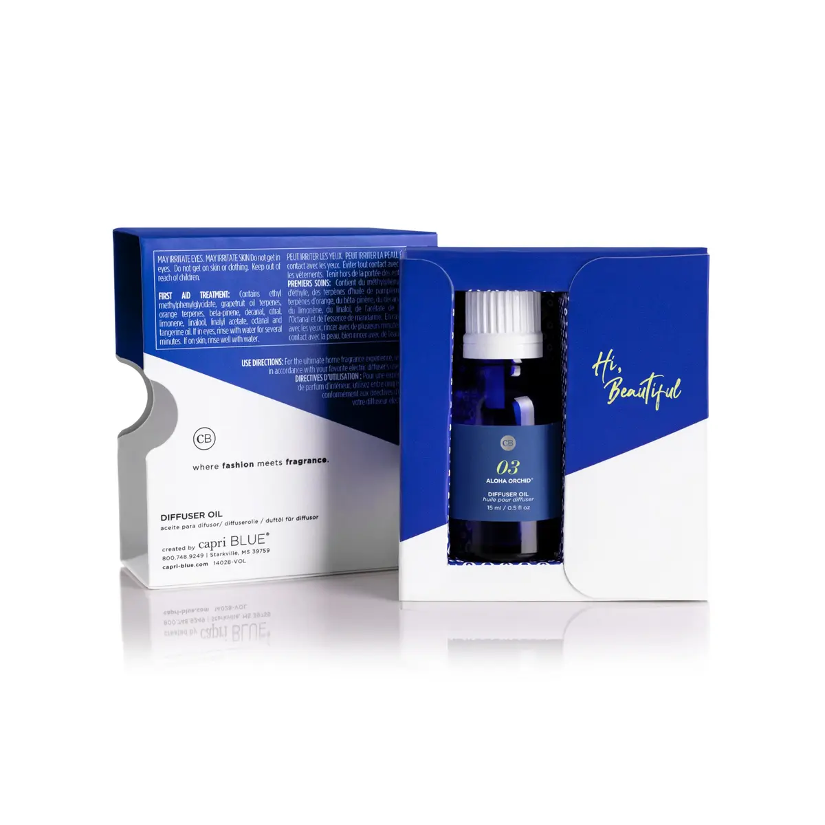 Capri Blue Aloha Orchid Diffuser Oil Refill 15ml (0.5 fl oz) | Long-Lasting Floral Home Fragrance - view 9