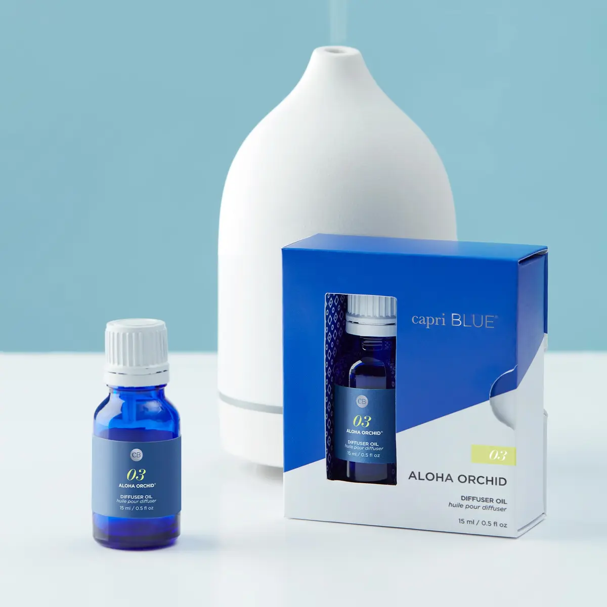 Capri Blue Aloha Orchid Diffuser Oil Refill 15ml (0.5 fl oz) | Long-Lasting Floral Home Fragrance - view 2