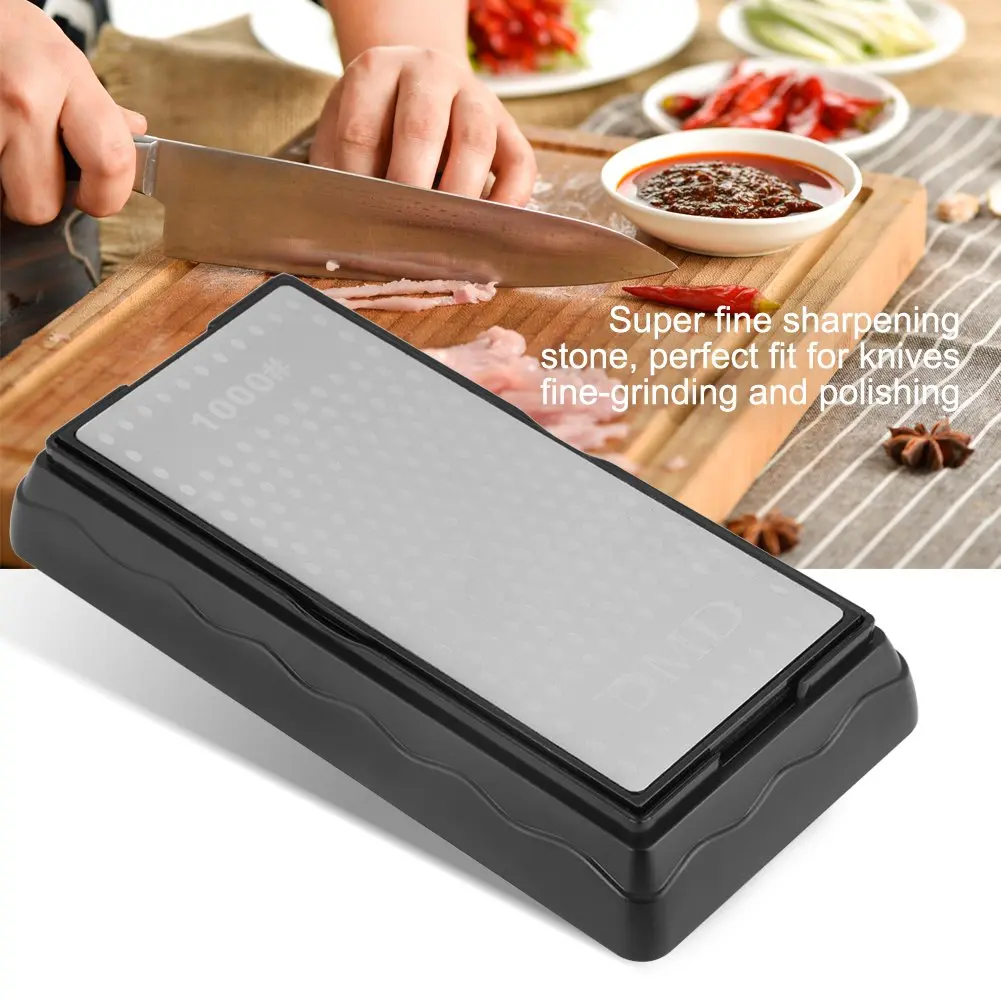 Vikye Diamond Sharpening Stone 200 x 70mm | Double Sided 400 & 1000 Grit for Knives - view 4