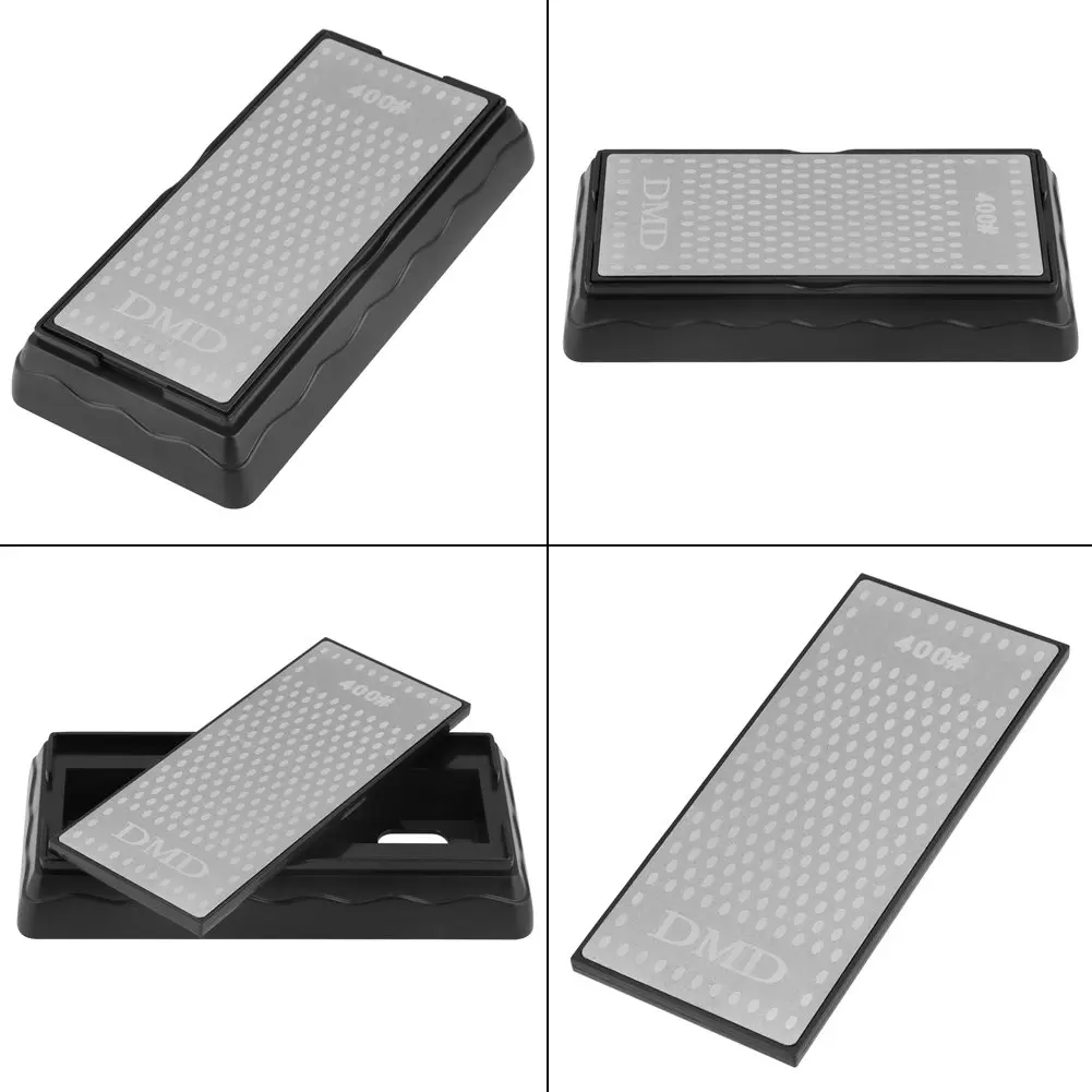 Vikye Diamond Sharpening Stone 200 x 70mm | Double Sided 400 & 1000 Grit for Knives - view 5