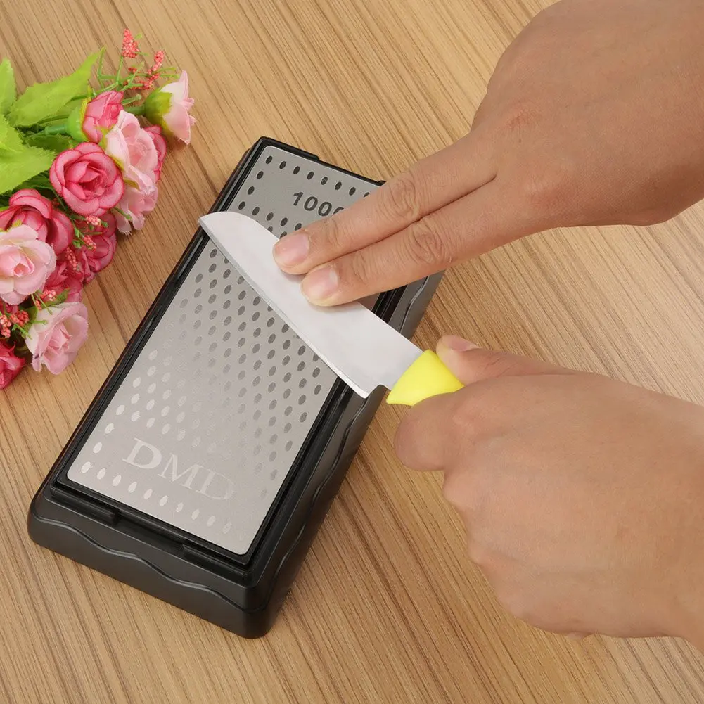 Vikye Diamond Sharpening Stone 200 x 70mm | Double Sided 400 & 1000 Grit for Knives - view 2