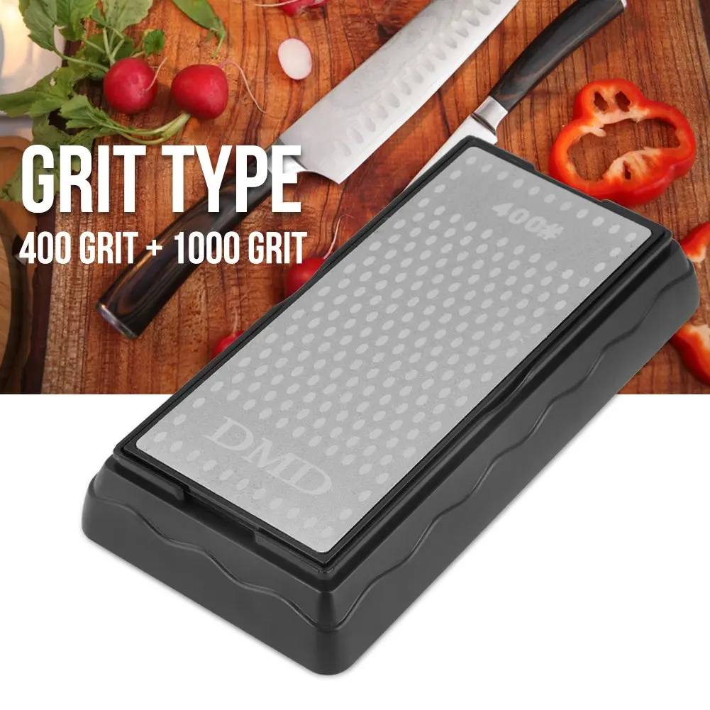 Vikye Diamond Sharpening Stone 200 x 70mm | Double Sided 400 & 1000 Grit for Knives - view 3