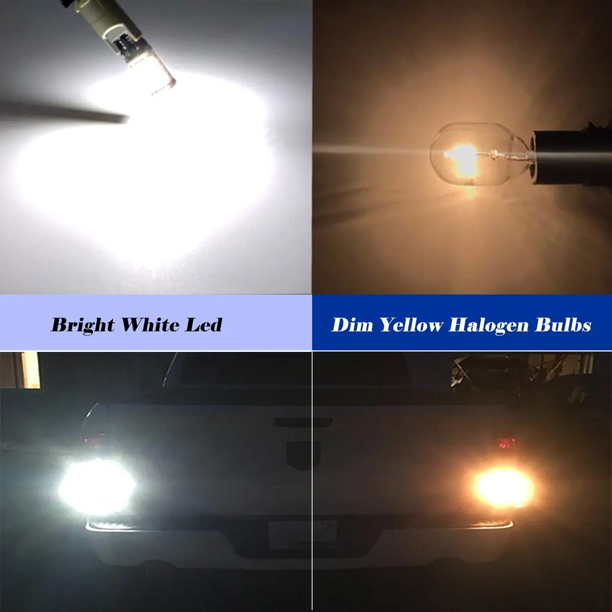 firiKer Vehicle Light Bulb 4PCS Bright White 921 T15 W16W | Error Free Reverse Lights - view 3