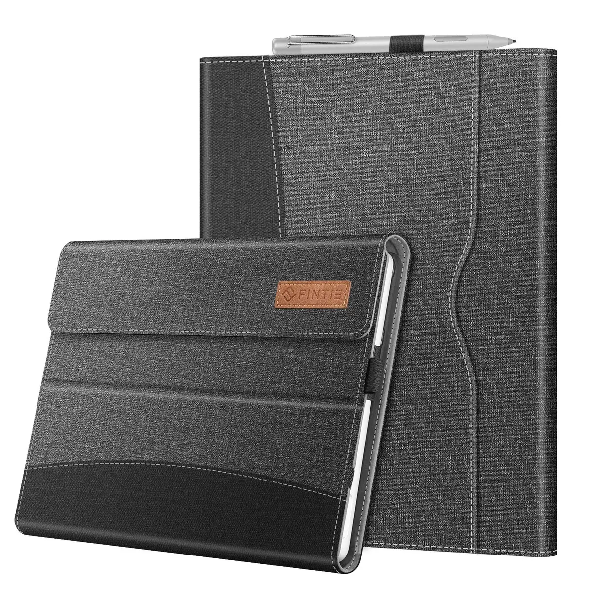 FINTIE Protective Case for Microsoft Surface Go 4/3/2/1 2023/2021/2020/2018 | Multi-Angle Kickstand & Premium Synthetic Leather - main product image