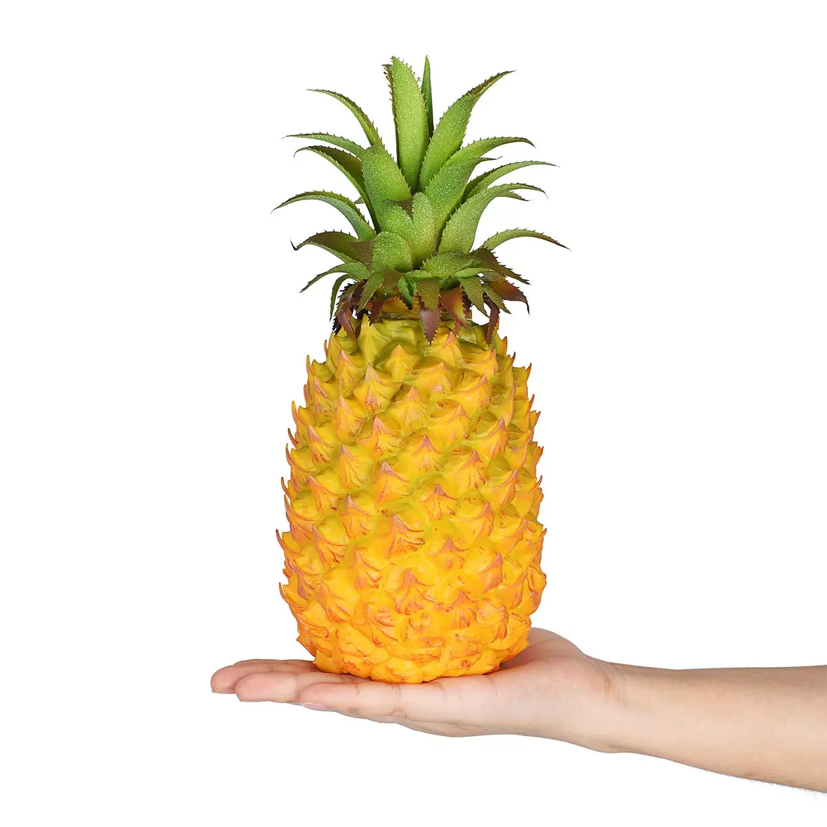 Lvydec Artificial Pineapple Realistic Fake Fruit 27cm (10.2") - 2 Pack | Tropical Decor for Home & Party - view 5