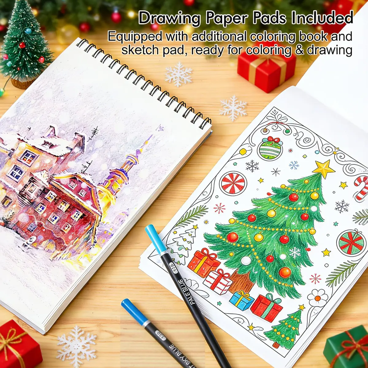 Shuttle Art 80 Colored Pencils for Adults, Soft Core Color Pencil, Drawing Supplies for Adults Kids Artists Beginners Drawing Coloring Sketching | Vibrant Colors, Break-Resistant, 3.0mm Lead - view 6