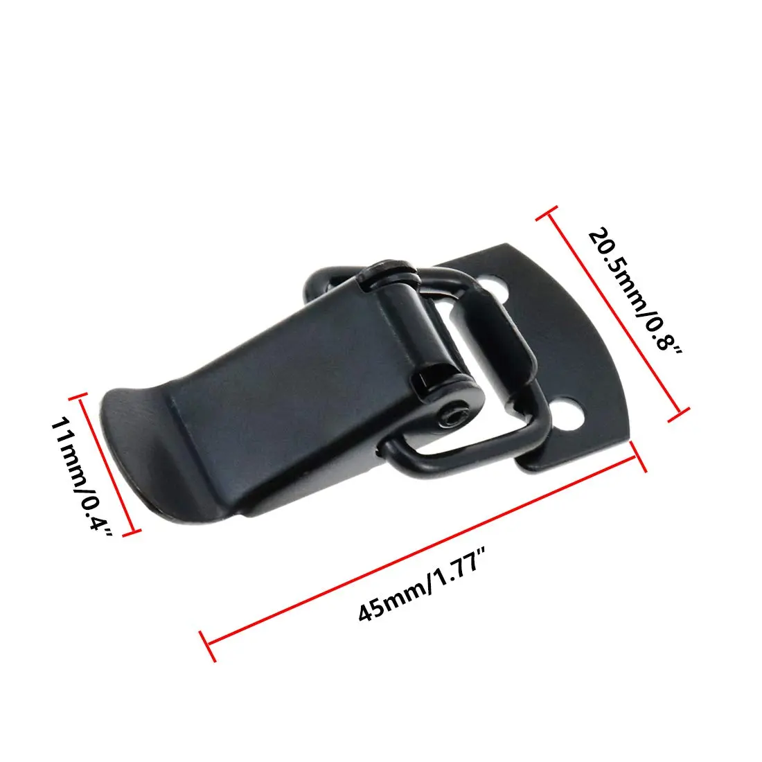 Rannb Mini Toggle Latch Stainless Steel, 201 SS, 10-Pack | Secure Cabinet & Toolbox Latches - view 2