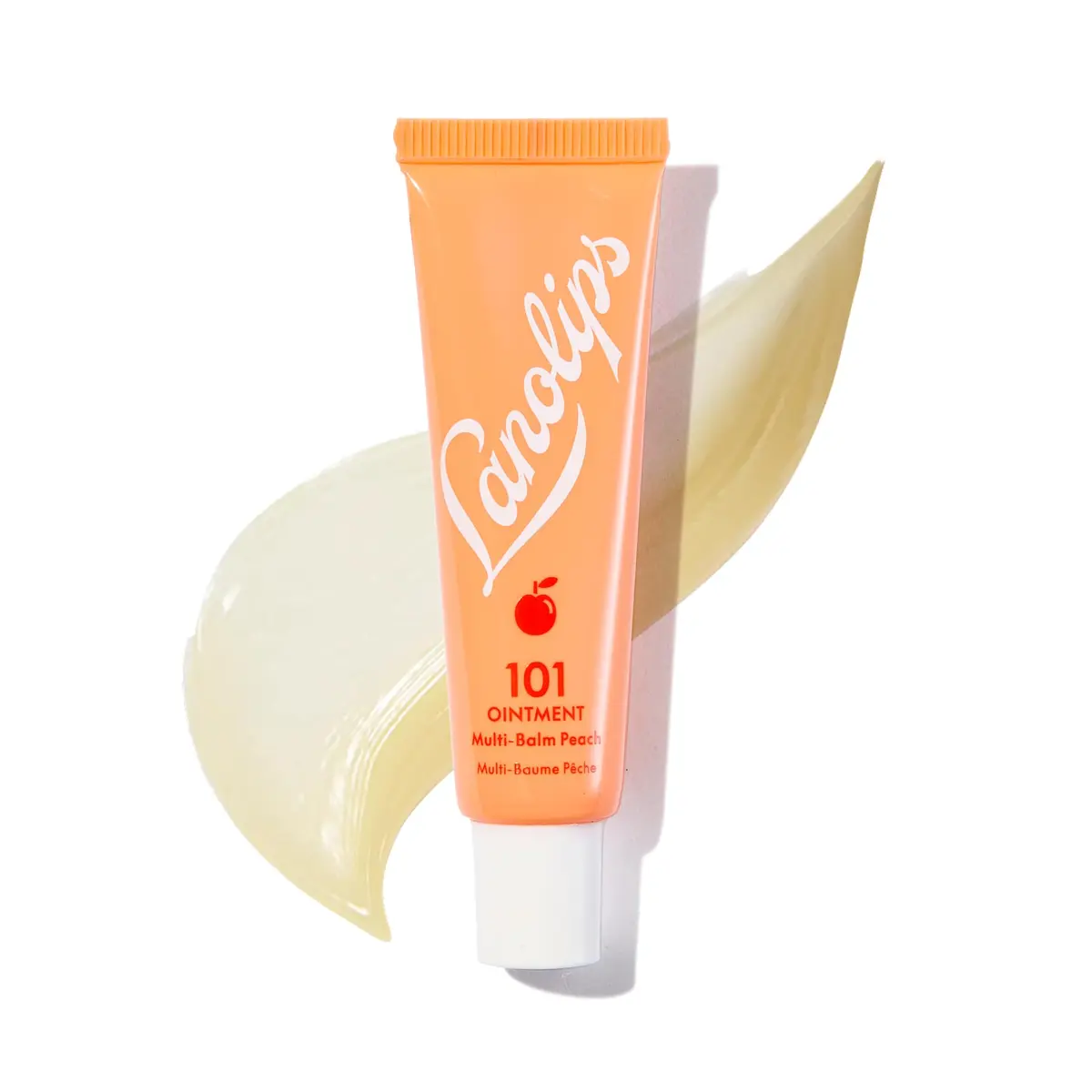 Lanolips Lanolin 101 Multipurpose Ointment Peach | Natural Moisturizer for Dry Lips & Skin (70-120 chars) - main product image