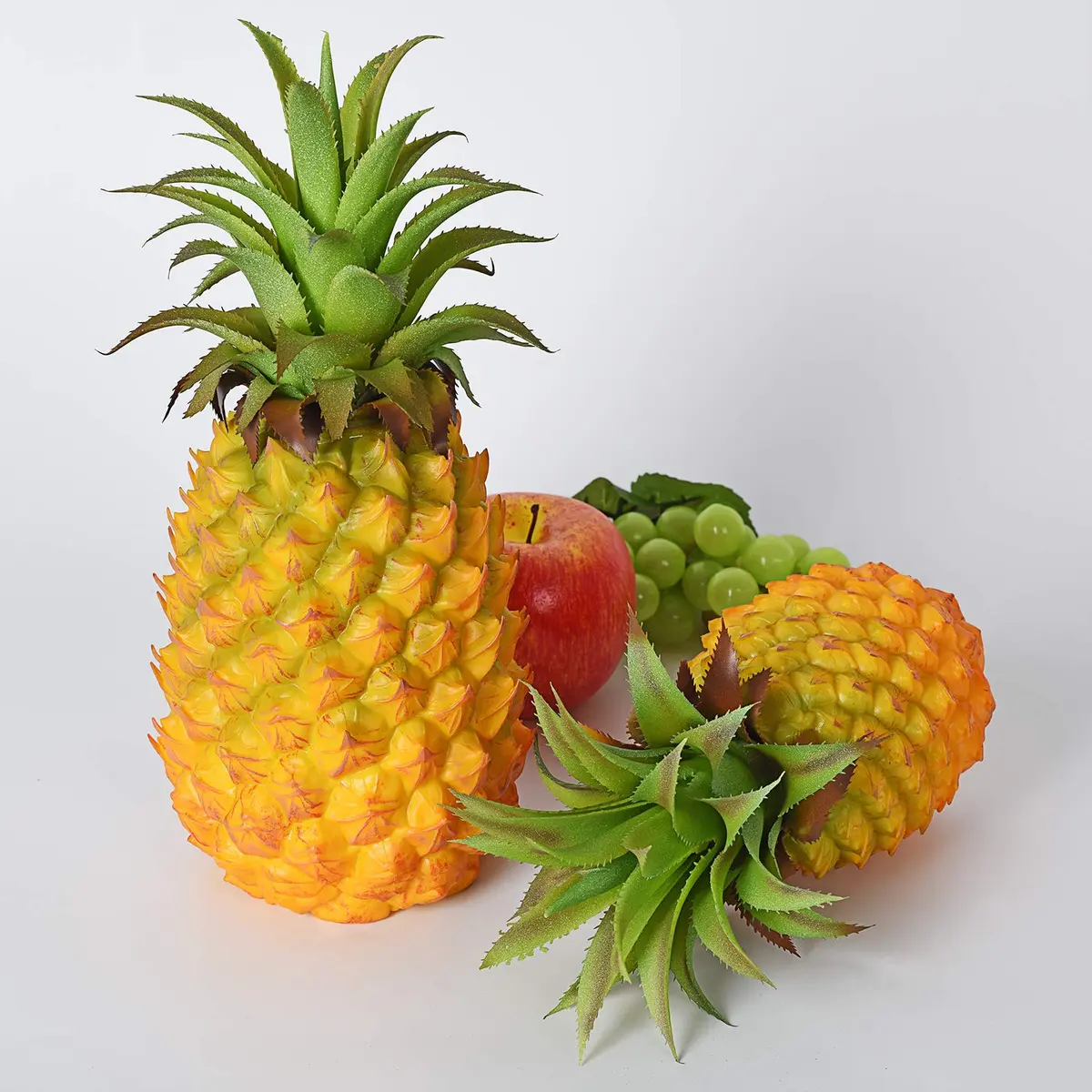 Lvydec Artificial Pineapple 2 Pack 20.8cm (8.2") | Realistic Fake Fruit for Home Decor - view 7