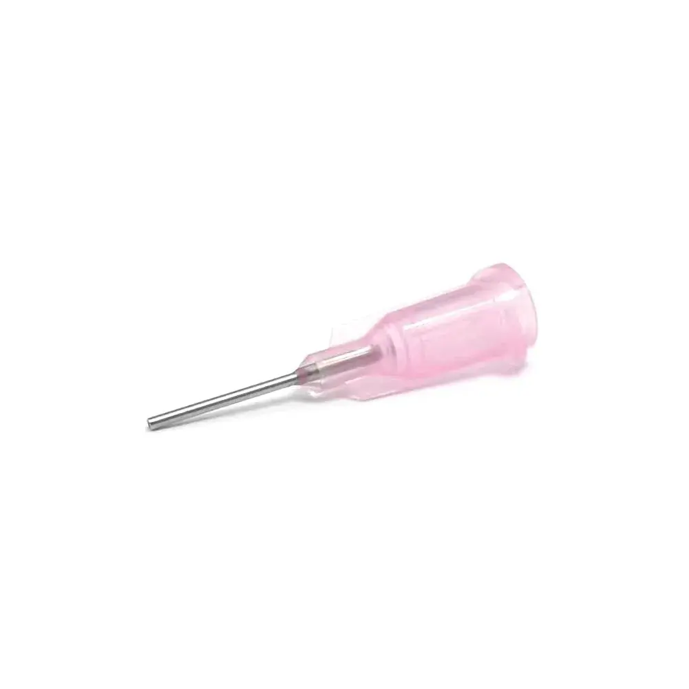 SANANTS 20 Gauge Blunt Tip Dispensing Needles 0.5in (1.18in Overall) Pink, 20 Pcs | Precision Applicator for Glue & Liquids - main product image