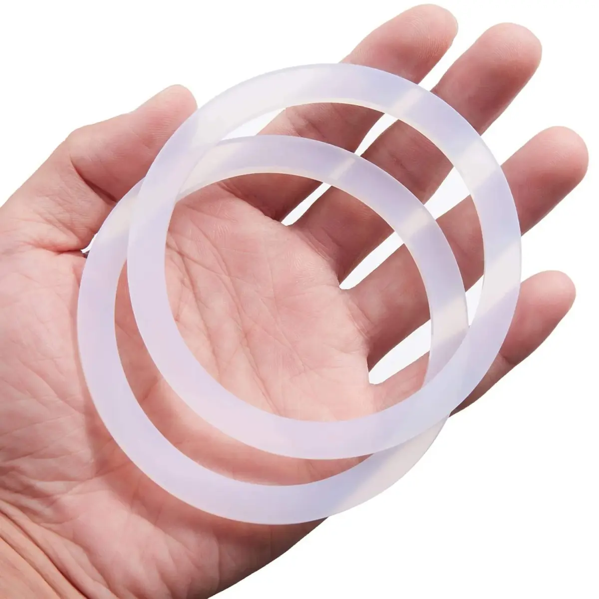 LitOrange 8 Pcs 12 Cups Replacement Food Grade Silicone Gasket | Better Sealing for Bialetti Moka Pot - main product image