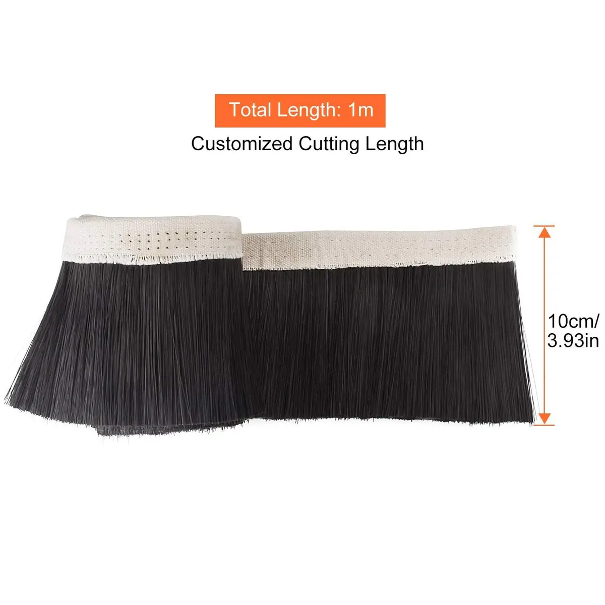 STARVAST 100mm CNC Dust Shoe Brush 1m (3.28ft) | For Router Spindle Motors & 3D Printers - view 2