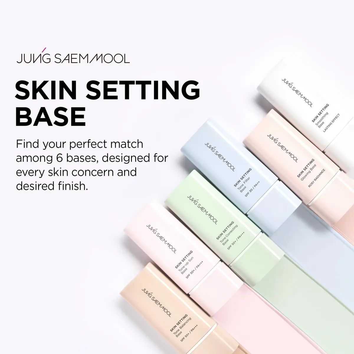 JUNG SAEM MOOL Skin Setting Tone Up Base 1.35 Fl Oz | Radiant Pink Tone, Hydrating Mineral Complex, Long-Lasting Glow - view 8