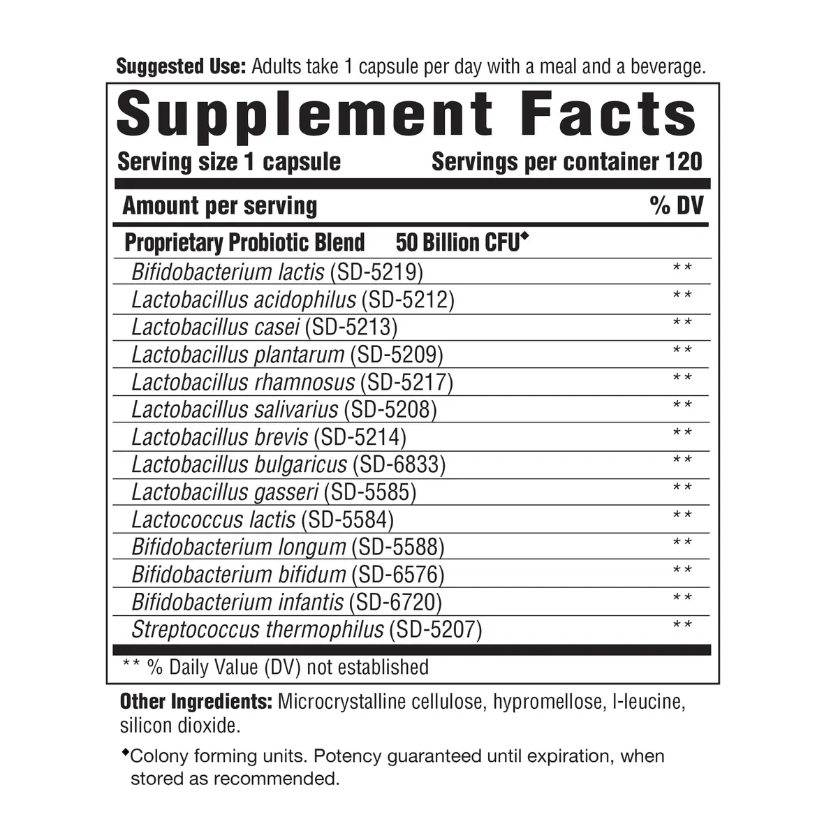 Innate Response Formulas Flora 50-14 Probiotic 120 Count | Supports Digestive & Immune Health - view 6