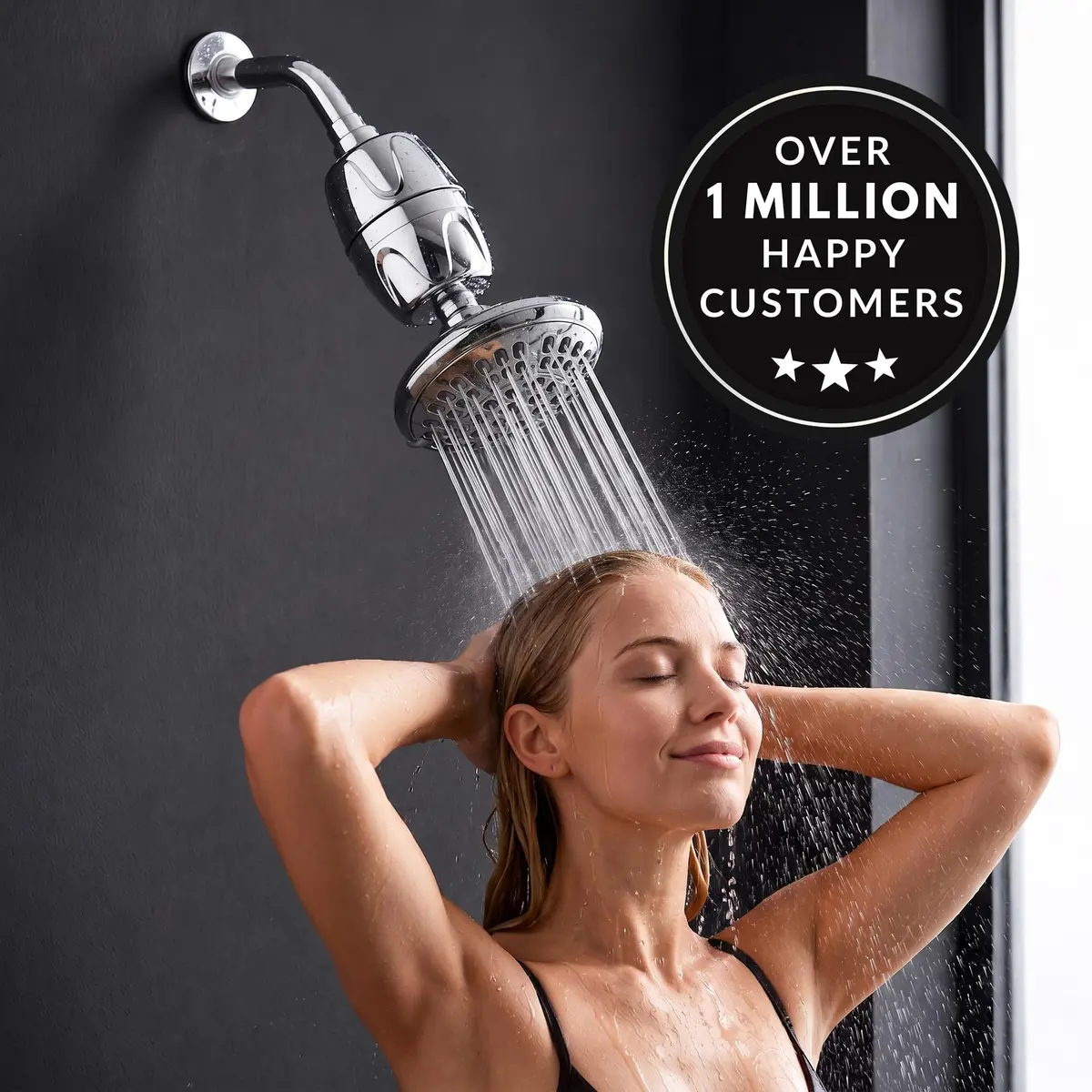 Aqua Elegante Chlorine Shower Water Filter - Replacement Cartridge | Supports Clean Water & Skin Comfort - view 7