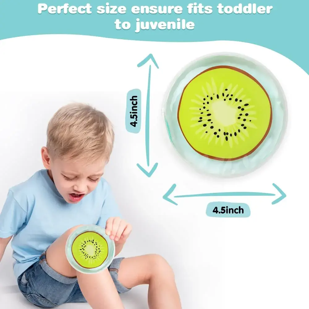 Hilph Reusable Gel Ice Packs for Kids, 4.5 Inch (11.4 cm) Pack of 3 | Soothes Pain & Reduces Swelling - view 4