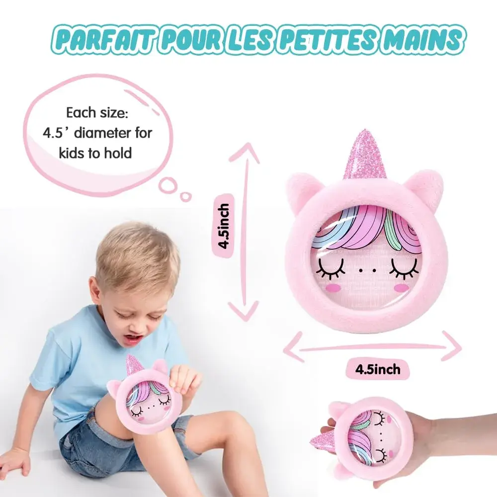 Hilph Kids Ice Packs for Boo Boos, Reusable Gel Cold Packs with Plush Sleeves, 3 Pcs (Unicorn, Duck, Reindeer) | Pain Relief for Toddlers - view 3