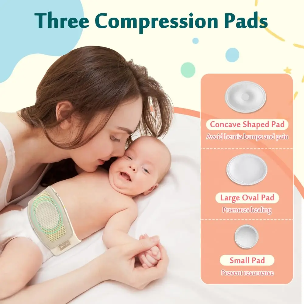 Mybow Umbilical Hernia Belt Baby | Gentle Support for Newborns (70-120 chars) - view 5