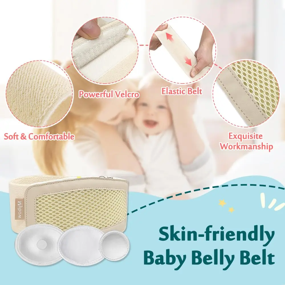 Mybow Umbilical Hernia Belt Baby | Gentle Support for Newborns (70-120 chars) - view 4