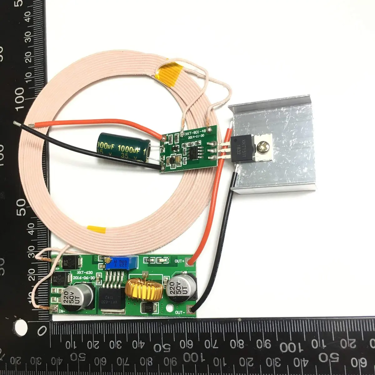 Taidacent 12V Input 12V 1A Output Wireless Charging Module | Wireless Power Supply Module (12V1A) - view 6