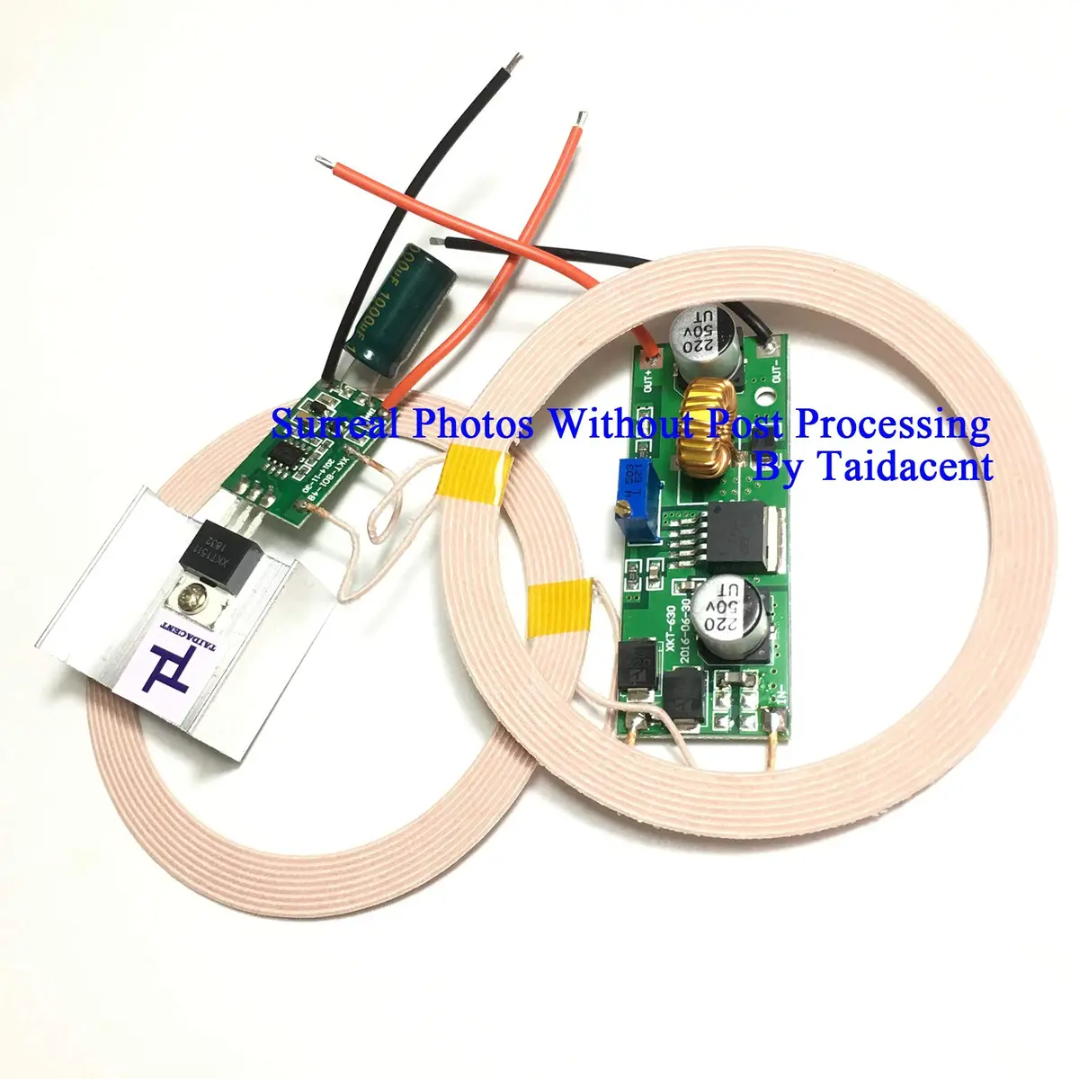 Taidacent 12V Input 12V 1A Output Wireless Charging Module | Wireless Power Supply Module (12V1A) - view 2