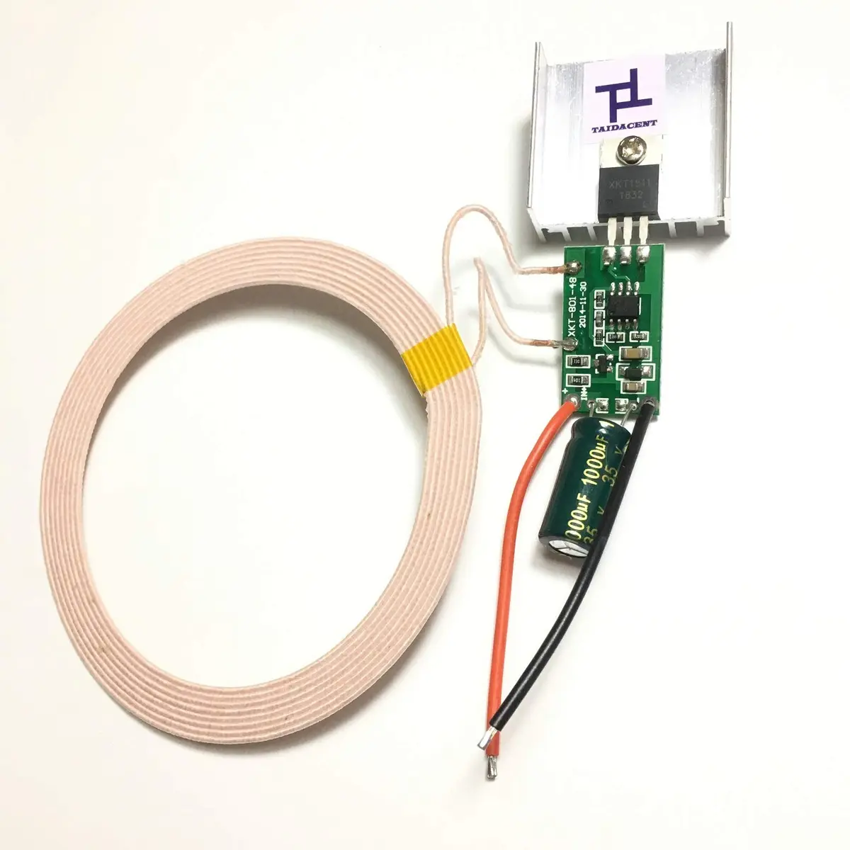 Taidacent 12V Input 12V 1A Output Wireless Charging Module | Wireless Power Supply Module (12V1A) - view 4