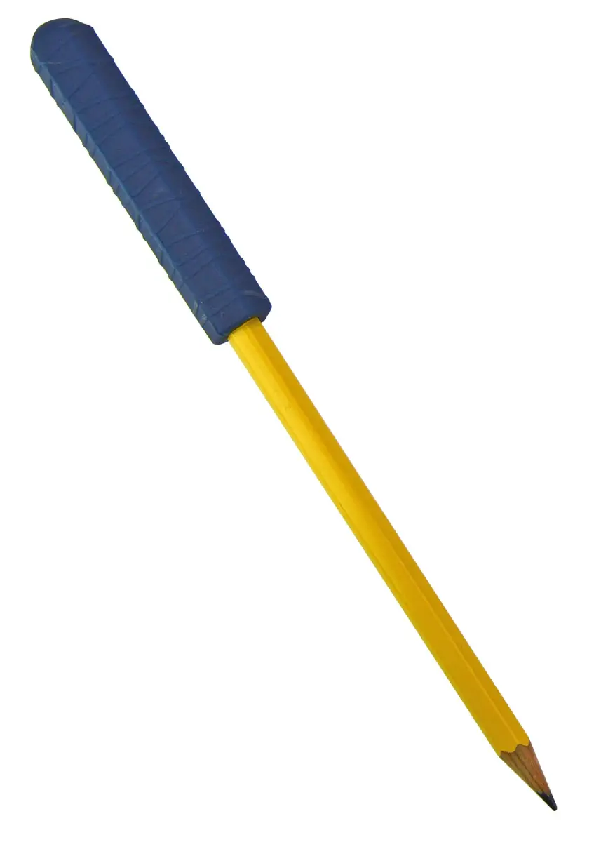 The Pencil Grip Chewberz Pencil Toppers, Latex-Free Chewable Pencil Toppers, Navy Blue, Set of 3 | Discreet Oral Sensory Tool - view 2