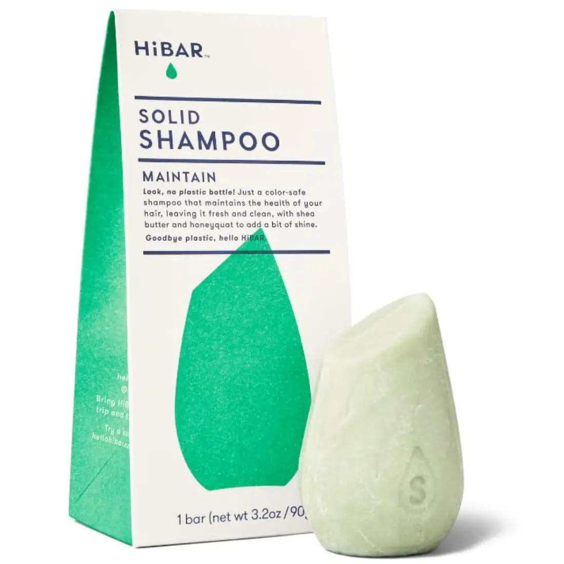 HIBAR Maintain Shampoo Bar 3.2 oz | Plastic-Free, Nourishing & Balanced Hair - main product image