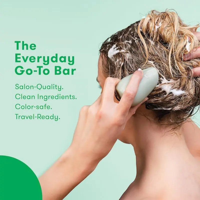 HIBAR Maintain Shampoo Bar 3.2 oz | Plastic-Free, Nourishing & Balanced Hair - view 6
