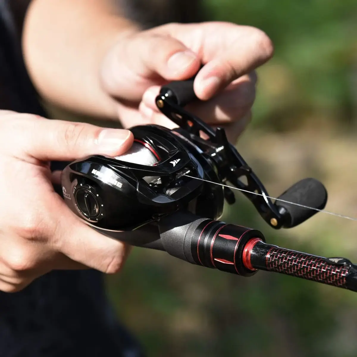 KastKing Royale Legend II Baitcasting Reel 7.2:1 Right Hand 200ml (7.2oz) | Smooth 17.6LB Carbon Fiber Drag & 8-Magnet Braking - view 8