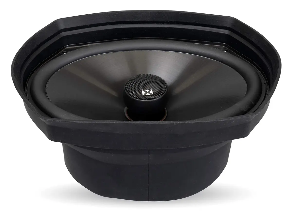 NVX XBAF69 2 Piece Universal 6x9” Silicone Rubber Speaker Baffles | Waterproof Silicone Car Speaker Seal - view 8