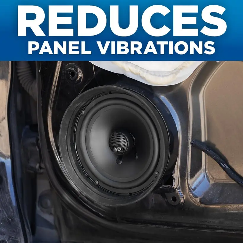 NVX XBAF69 2 Piece Universal 6x9” Silicone Rubber Speaker Baffles | Waterproof Silicone Car Speaker Seal - view 6