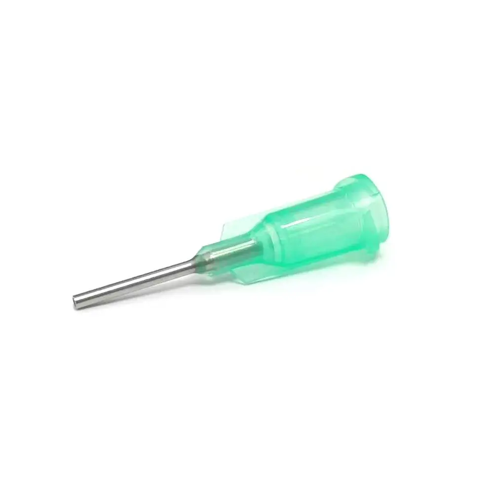 SANANTS 18 Gauge 0.5in Blunt Tip Dispensing Syringe Needles, Green 20 PCS | Luer Lock Precision Applicator for Crafts & Labs - view 2