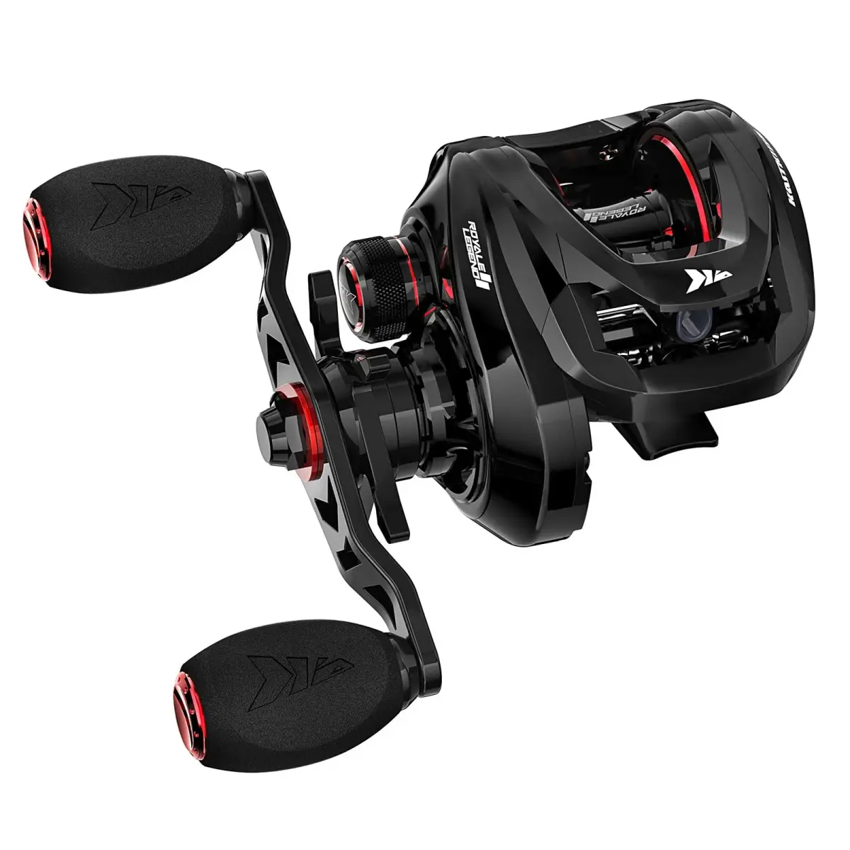 KastKing Royale Legend II Baitcasting Reel 5.4:1/7.2:1 Gear Ratio 17.6lb Carbon Fiber Drag | Compact Design Fishing Reel - main product image