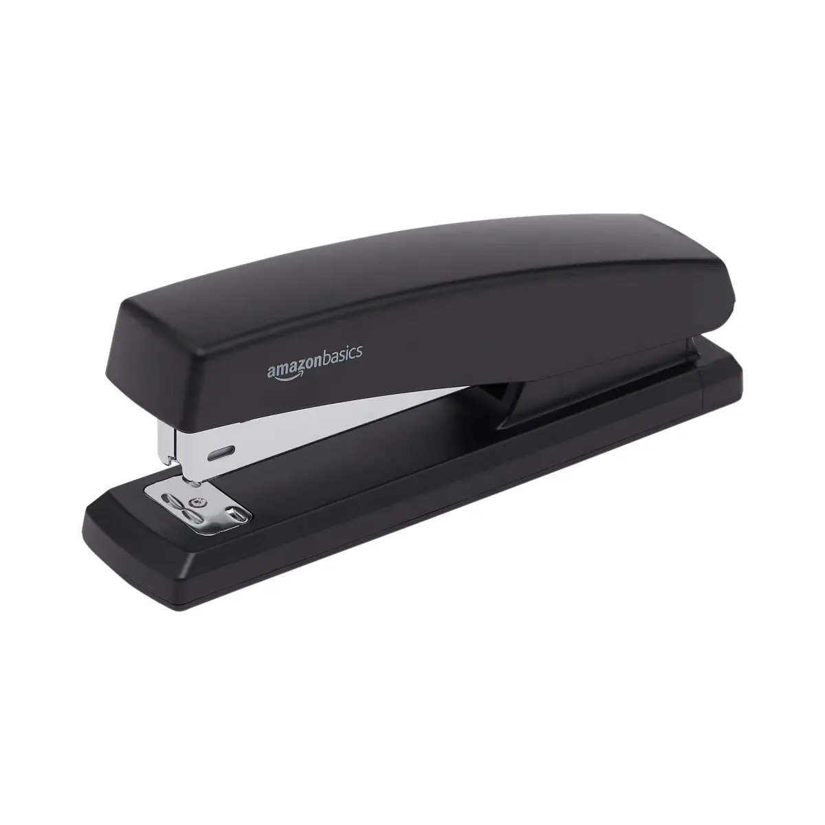 Amazon Basics Desktop Stapler Value Pack with 3000 Staples & Removers, Black, 3-Pack | Standard 25-Sheet Capacity - main product image