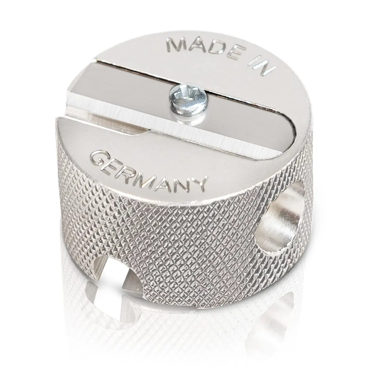 Sun's Out Beauty Precision 2-in-1 Cosmetic Pencil Sharpener | German Steel, Dual Size, Long-Lasting - main product image