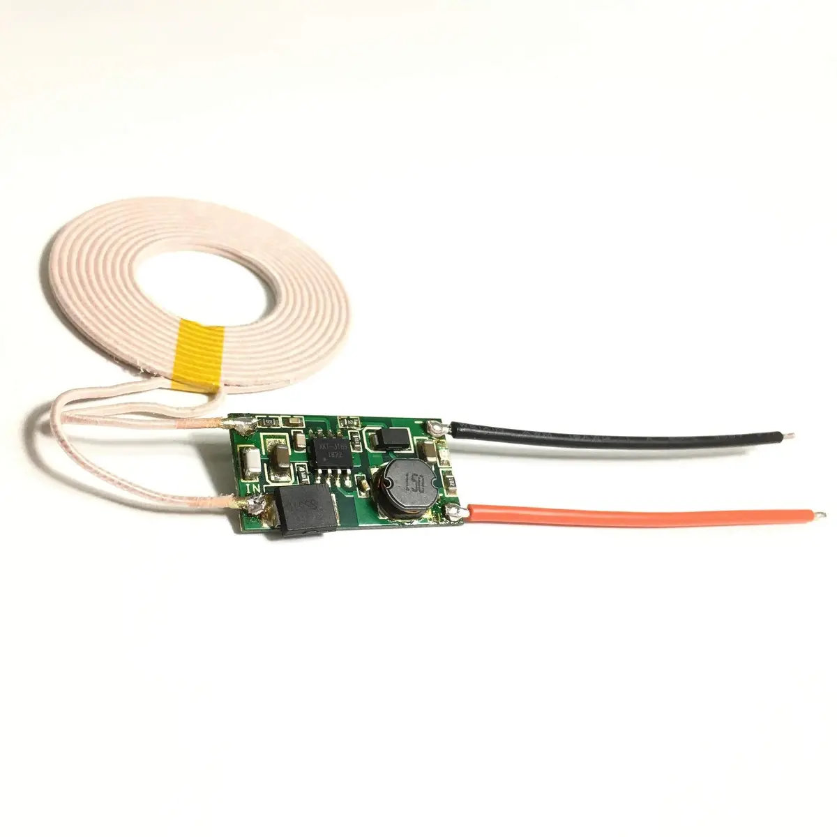 Taidacent 12V 1A Wireless Charging Module with 43mm Coils | 10W DC Input, 5mm Transmission Distance - view 4