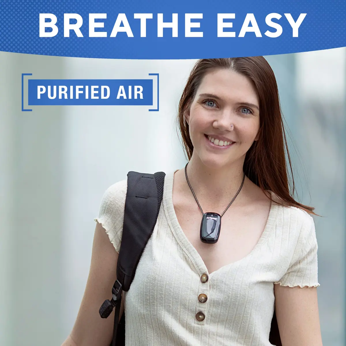AirTamer A315 Replacement Negative Ion Emitter Covers Black 2-Pack | For Personal Air Purifier - view 5