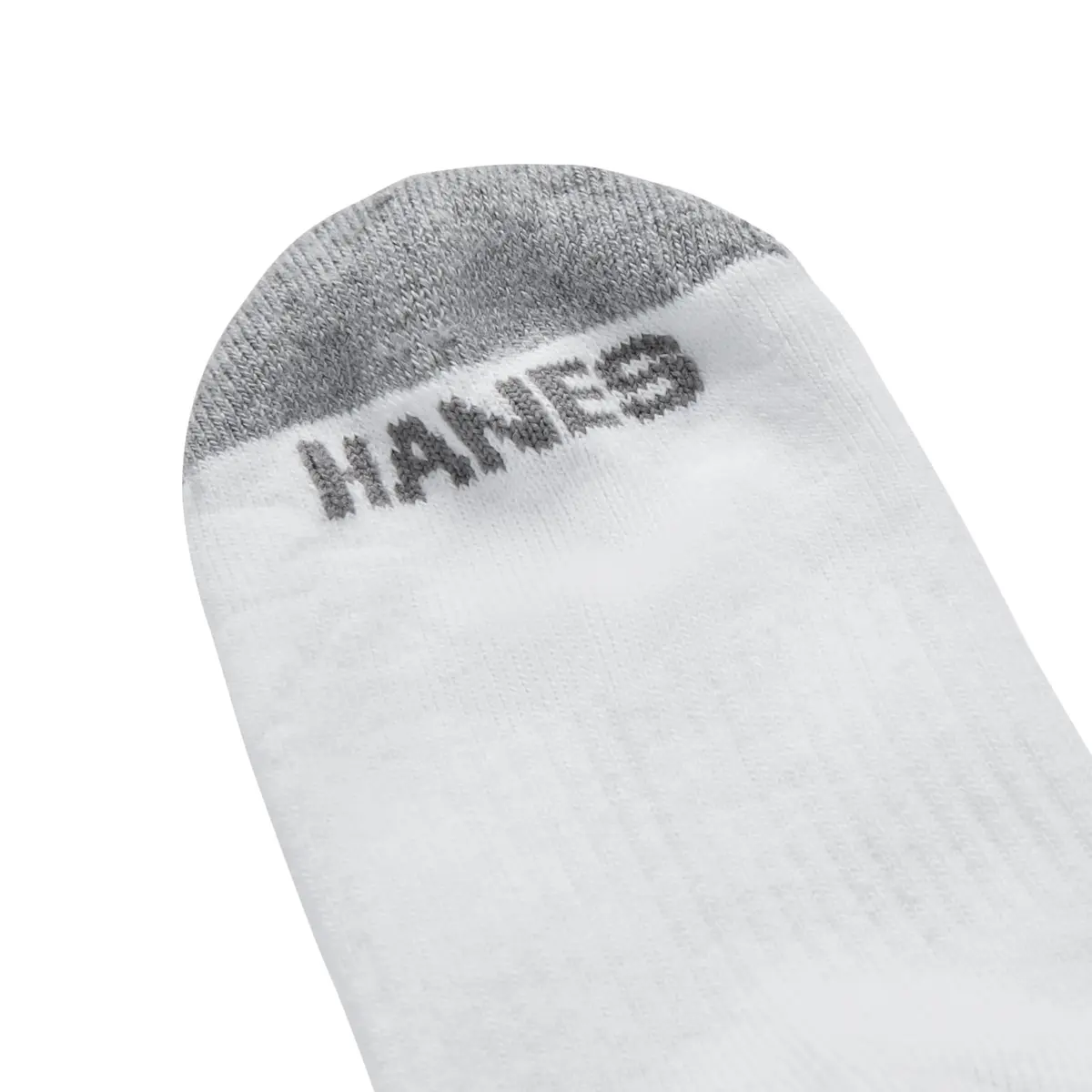 Hanes Men's X-Temp Lightweight No Show Socks 12-Pair Pack White | Breathable, Cool & Dry Fit - view 3