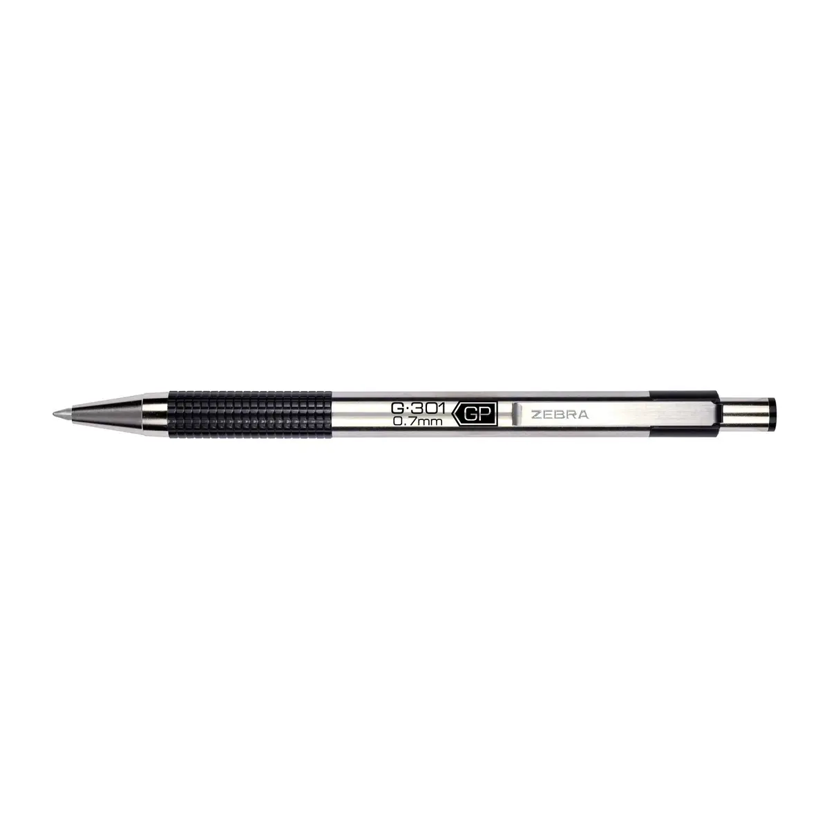 Zebra Pen STEEL G-301 Retractable Gel Pen 0.7mm Medium Point 4-Pack | Smooth Ink Flow - view 2