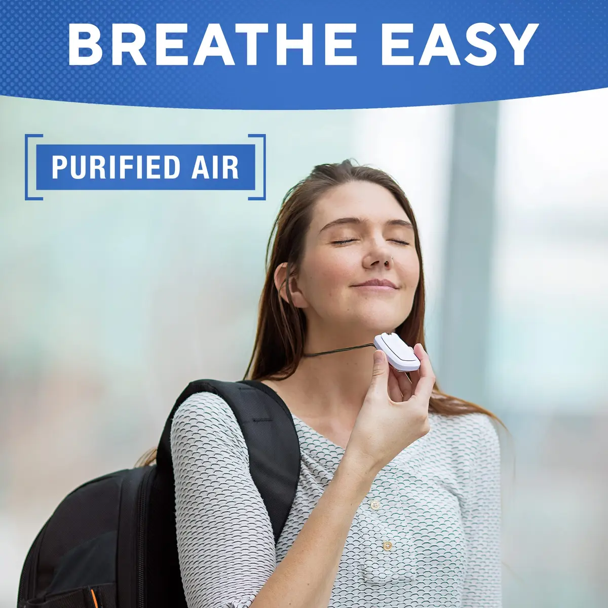 AirTamer Advanced A315W Personal Air Purifier Replacement Negative Ion Emitter Covers - White, 2-Pack | Negative Ion Emitter Covers for AirTamer A315W - view 5